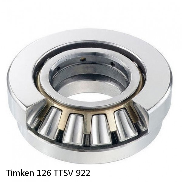 126 TTSV 922 Timken Thrust Tapered Roller Bearing