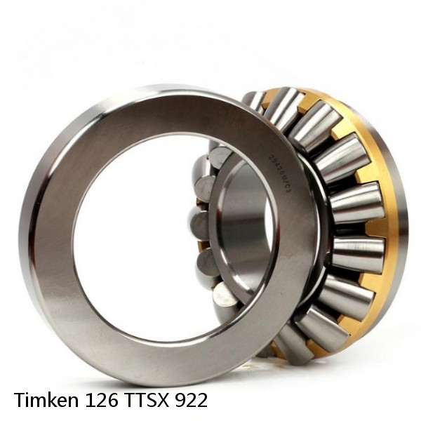 126 TTSX 922 Timken Thrust Tapered Roller Bearing